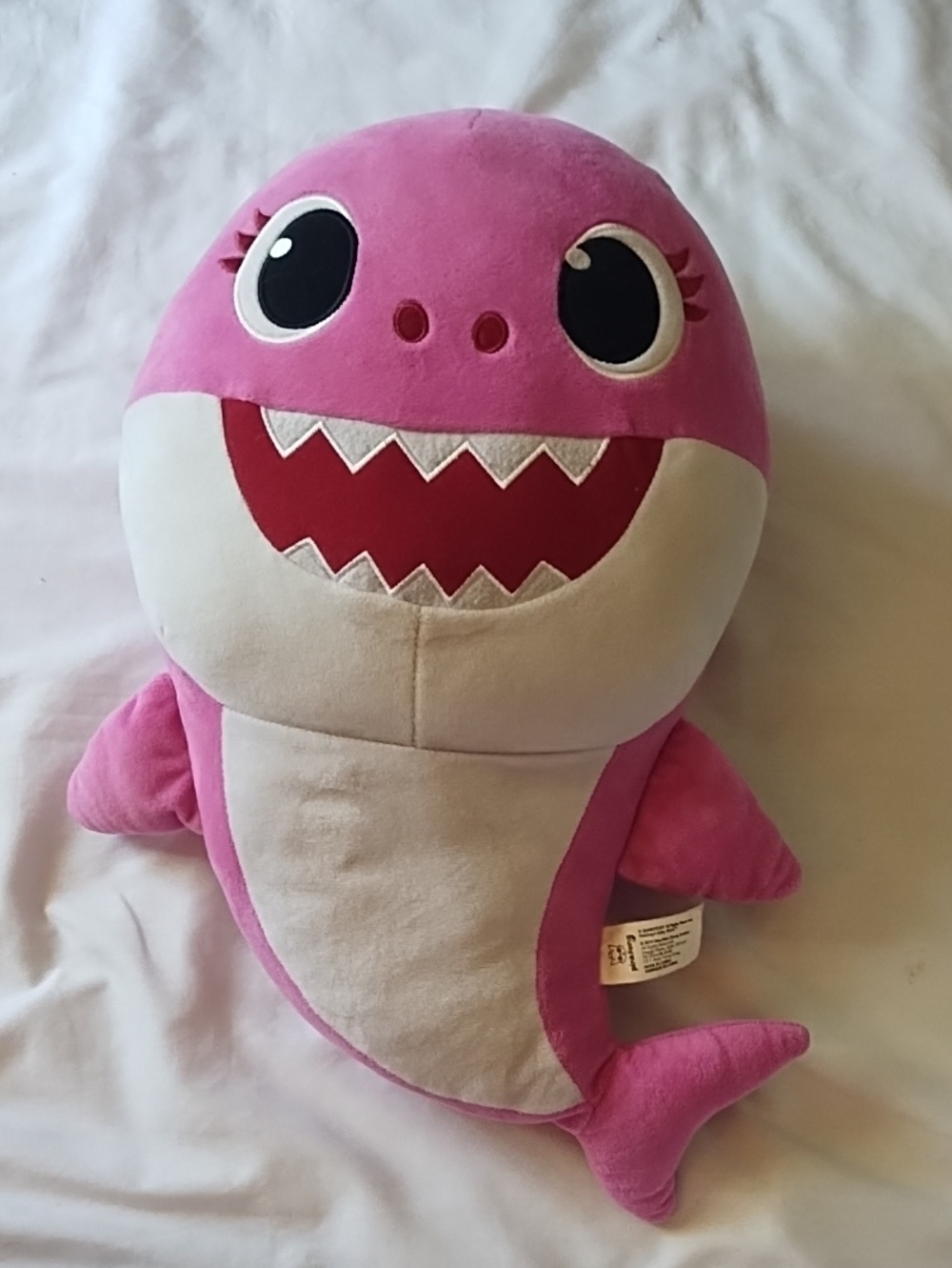 Pink Fong Large Singing Mommy Shark Plush
